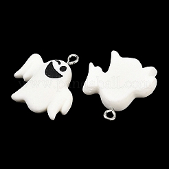 Halloween Opaque Resin Pendants&nbsp;RESI-XCP0002-38B