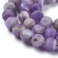 Natural Amethyst Beads Strands&nbsp;G-I288-A01-8mm