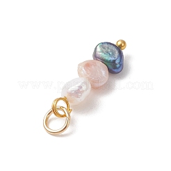 Natural Cultured Freshwater Pearl Pendants&nbsp;PALLOY-JF05116