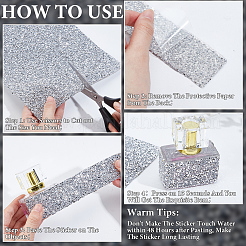 Self-adhesion Resin Rhinesatone Hotfix Rhinestone&nbsp;DIY-WH20031-053G