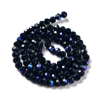 Opaque Glass Beads Strands&nbsp;EGLA-A035-P6mm-L35-1