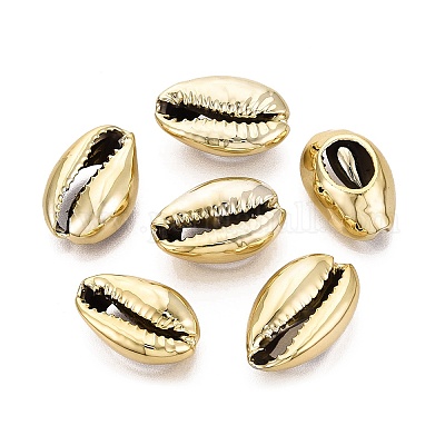 Electroplated Shell Beads&nbsp;BSHE-O017-13KCG-1