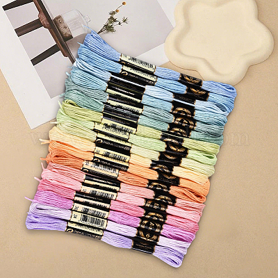 Polyester Embroidery Threads&nbsp;OCOR-WH20074-13B-02C-1
