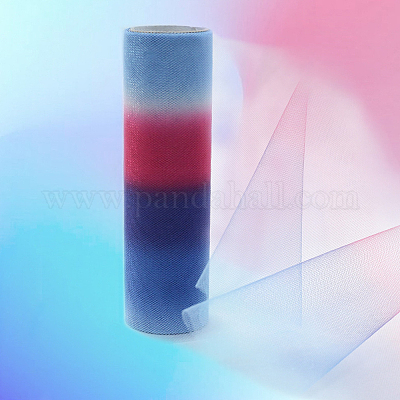 Polyester Deco Mesh Ribbons&nbsp;PW-WG7A161-03-1