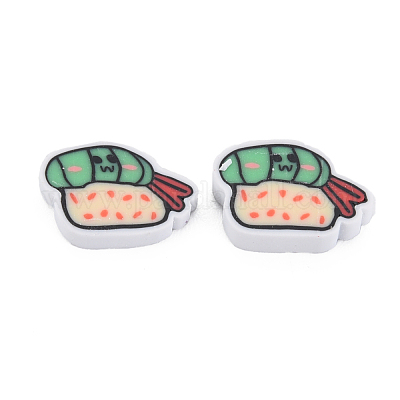 Handmade Polymer Clay Cabochons&nbsp;CLAY-N006-146-1
