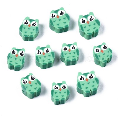 Handmade Polymer Clay Beads&nbsp;CLAY-N011-012F-1