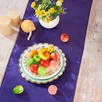 Solid Color Polyester Table Runner&nbsp;DIY-TAC0020-82B-1