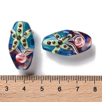 Handmade Lampwork Beads&nbsp;LAMP-G137-D06-1
