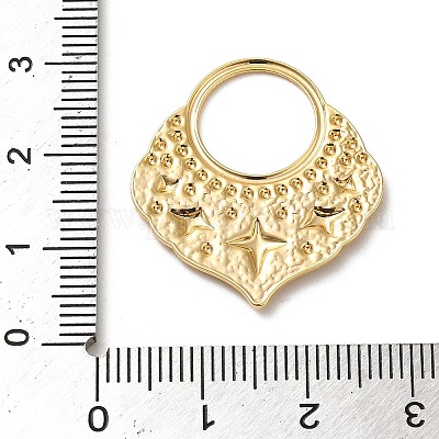 Brass Pendants&nbsp;X-KK-O100-04G-1
