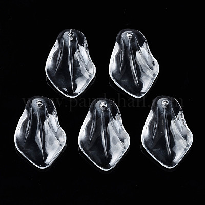 Transparent Glass Pendants&nbsp;GLAA-N042-002-G01-1