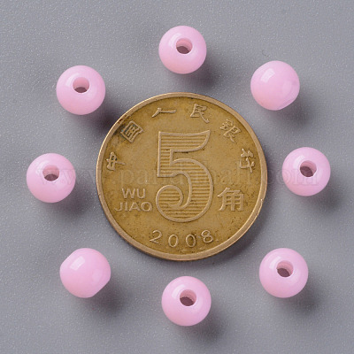 Opaque Acrylic Beads&nbsp;MACR-S370-C6mm-A01-1