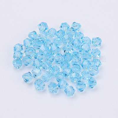Imitation Austrian Crystal Beads&nbsp;SWAR-F022-3x3mm-202-1