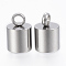 Tarnish Resistant 201 Stainless Steel Cord Ends, End Caps, Column, Stainless Steel Color, 13x9mm, Hole: 2.5mm, Inner Diameter: 8mm
