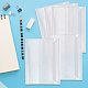 10Pcs Plastic Book Covers&nbsp;OFST-WH20816-004C-7