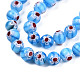 Handmade Millefiori Glass Beads Strands&nbsp;LK-T001-10G-3