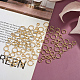 100Pcs Brass Split Rings&nbsp;FIND-HY0005-04B-4