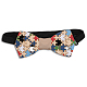 Puzzle Pattern Adjustable Wood Bow Ties&nbsp;AJEW-WH0348-37-1