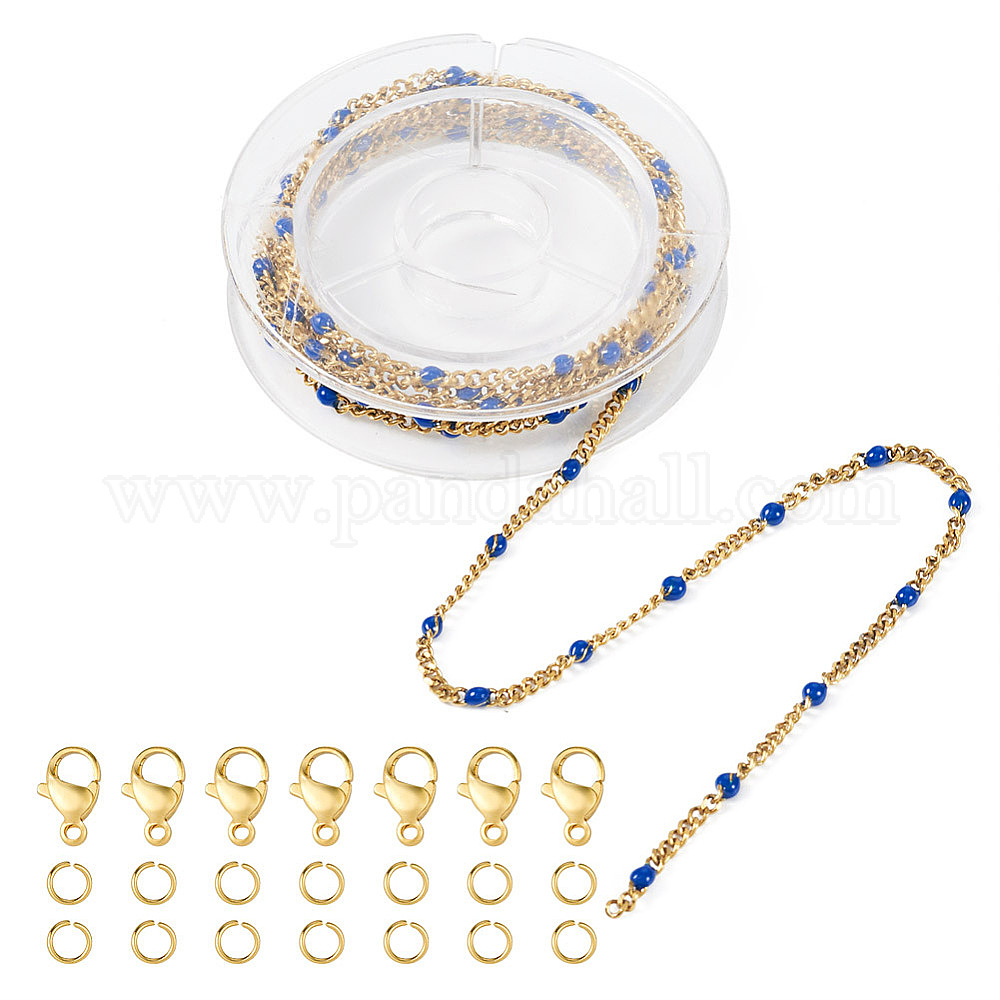 Wholesale DIY Chain Bracelet Necklace Making Kit - Pandahall.com