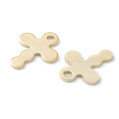 304 Stainless Steel Tiny Cross Charms&nbsp;STAS-H149-07G