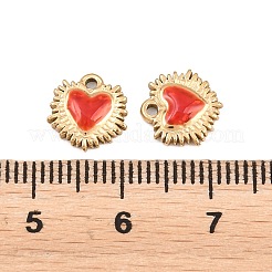 304 Stainless Steel and Enamel Pendants&nbsp;STAS-L022-583G
