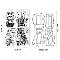 1Pc Halloween Magic Theme Carbon Steel Cutting Dies Stencils&nbsp;DIY-GL0004-79