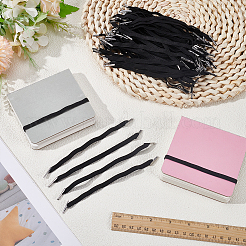 120Pcs Polyester Elastic Closure for Travelers Notebook&nbsp;DIY-ME0001-64
