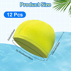 12Pcs Polyester Swimming Hat&nbsp;AJEW-CN0007-29B