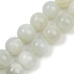 Natural Green Moonstone Beads Strands&nbsp;G-NH0060-A01-03