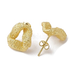 Brass Stud Earrings&nbsp;EJEW-M244-01G