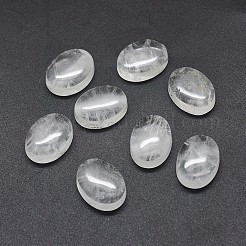 Natural Quartz Crystal Cabochons&nbsp;G-O175-30A-03