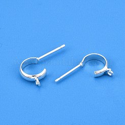 Brass Stud Earring Findings&nbsp;KK-WH0085-03S