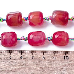 Natural Agate Beads Strands&nbsp;G-P605-G01-01