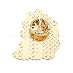 Dinosaur Reading Book Enamel Pins&nbsp;JEWB-D308-01C-G