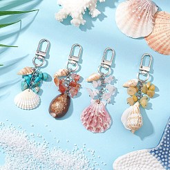Shell Pendant Decorations&nbsp;HJEW-TA00324
