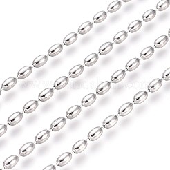 Non-Tarnish 304 Stainless Steel Ball Chains&nbsp;CHS-L024-024E