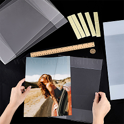 Rectangle Acrylic Table Card Display Frame and Double Faced Adhesive Tape&nbsp;AJEW-WH0609-493B