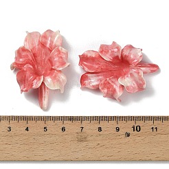 Synthetic Coral Carved Beads&nbsp;BSHE-P034-02A