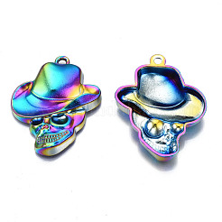 Rainbow Color Alloy Pendants&nbsp;PALLOY-N156-196-NR