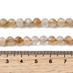 Natural Citrine(Heated) Beads Strands&nbsp;G-A267-B01-01