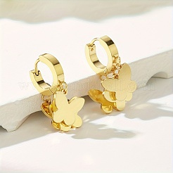 201 Stainless Steel Hoop Earrings&nbsp;TX4252