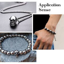 7Pcs 7 Style 304 Stainless Steel Beads&nbsp;FIND-PJ0001-15
