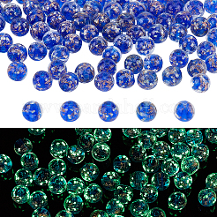 Luminous Handmade Gold Sand Lampwork Beads&nbsp;LAMP-NB0001-79D