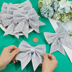10Pcs Glitter Foam Bowknot Ornament Accessories&nbsp;FIND-GF0008-55C