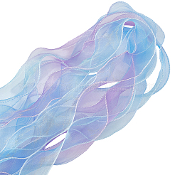 3Rolls Polyester Organza Ribbons&nbsp;SRIB-CY0001-37A