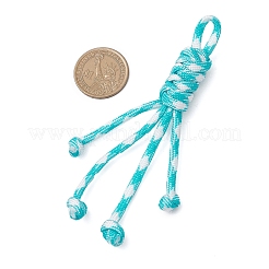 8Pcs Polyester & Spandex Parachute Cord Pendant Decorations&nbsp;HJEW-JM03792