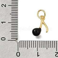 Brass Enamel Pendants&nbsp;KK-G605-27G