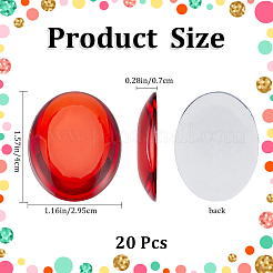 Acrylic Rhinestone Cabochons&nbsp;DIY-GF0009-15