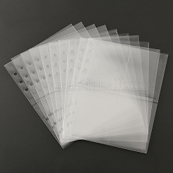 30Pcs 3 Styles Plastic Insert Photo Album Refill Core Card Binder Pages&nbsp;FIND-SP0004-57B