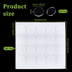 20Pcs Acrylic Sheets&nbsp;AJEW-NB0009-46