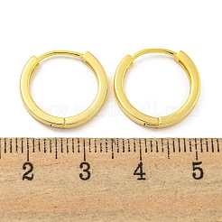 Brass Hoop Earrings&nbsp;EJEW-L211-08C-G
